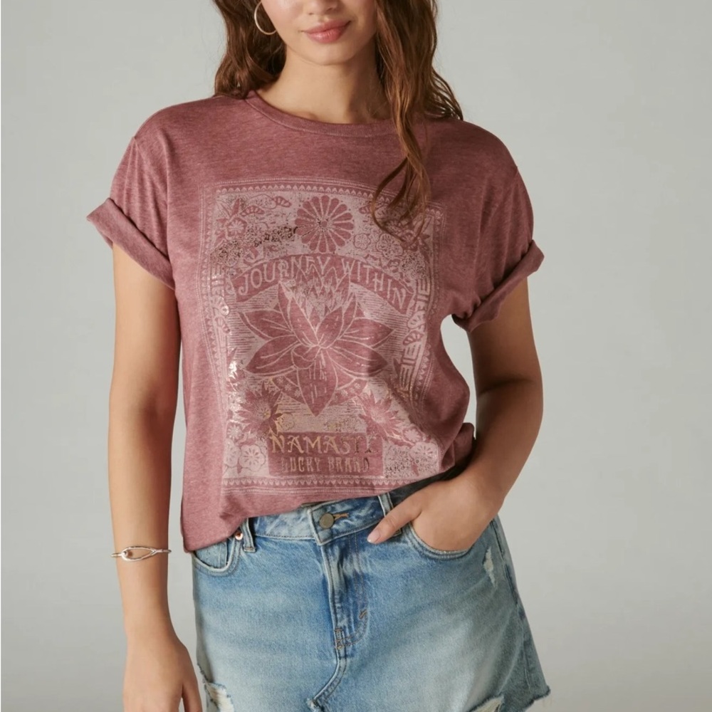 LUCKY BRAND JOURNEY WITHIN TEE SHIRT NWOT SZ XXL